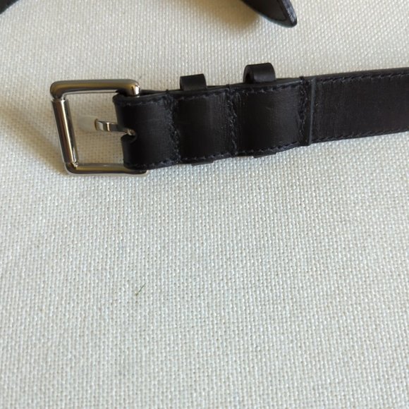 GIVENCHY  25mm Leather Belt